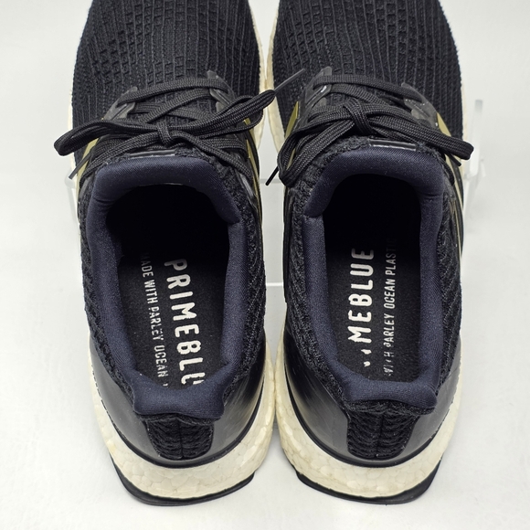Adidas UltraBoost 4.0 Mens Sz 8.5 DNA Running Shoes Black Gold FY9316 Pre-owned - Picture 10 of 10